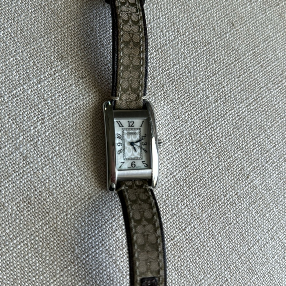 Coach Leather Watch